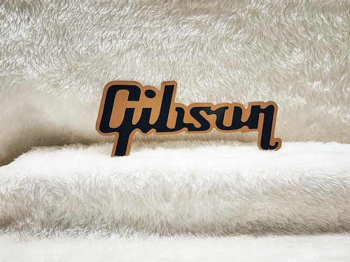 Adesivo gibson guitars oro e - guitars, "oro