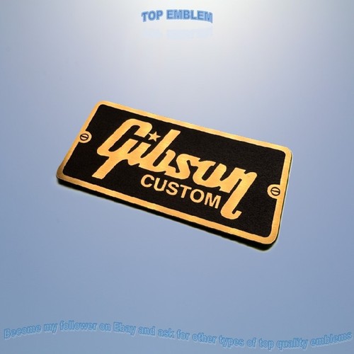 Gibson emblema badge - gibson,