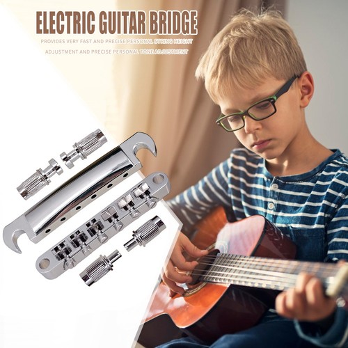 Silver guitar tune matic - silver,